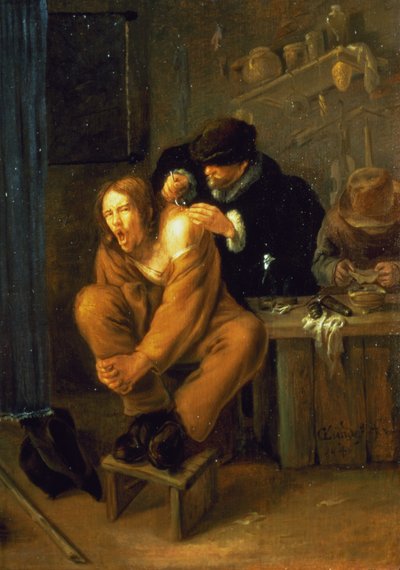 The Surgeon, 1649 by Gerrit Lundens